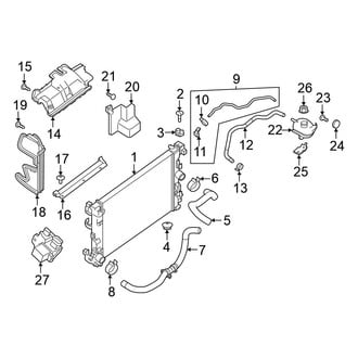 Nissan OE - Cooling - Radiator & Components