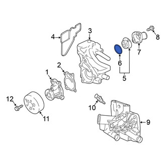 Nissan OE - Engine Coolant Thermostat O-Ring