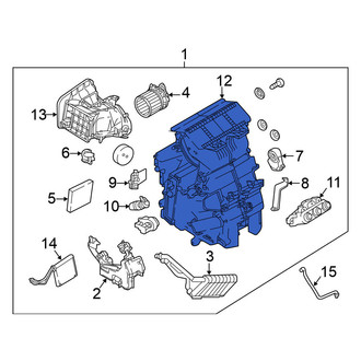 Nissan OE - HVAC Unit Case Assembly