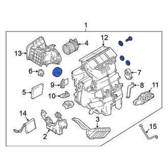 Nissan OE - HVAC Unit Case Assembly