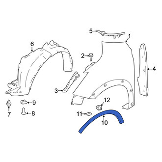 Nissan OE - Front Left Wheel Arch Molding
