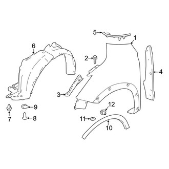 Nissan OE - Fender & Components