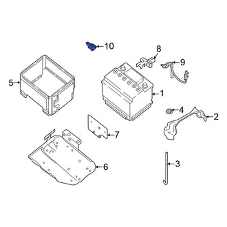 Nissan OE - Battery Cable Terminal End