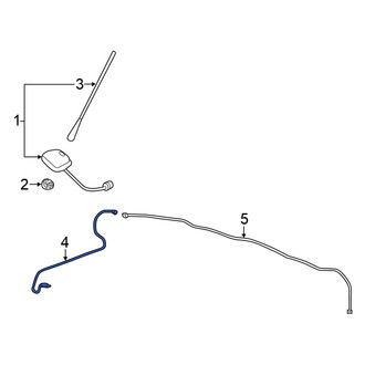 Nissan OE - Front Antenna Cable