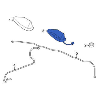 Nissan OE - Radio Antenna Mast