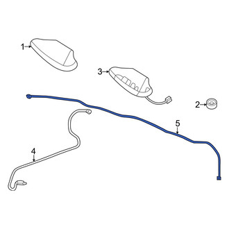 Nissan OE - Rear Antenna Cable