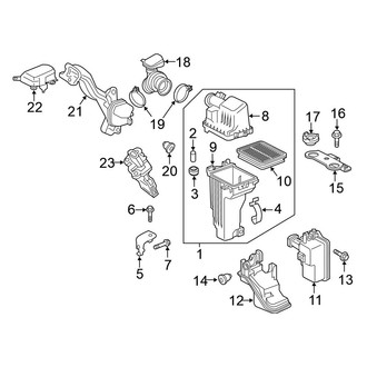 Nissan OE - Engine / Transaxle - Air Intake