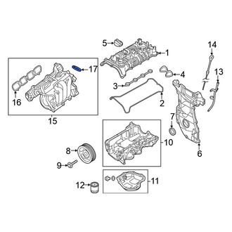 Nissan OE - Engine Intake Manifold Gasket