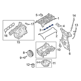 Nissan OE - Engine Valve Cover Gasket