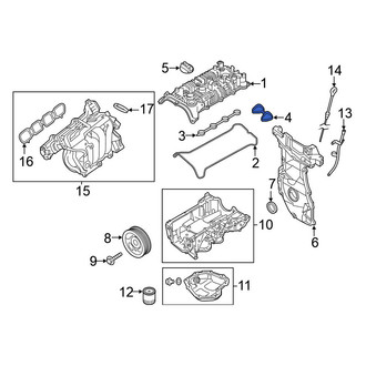 Nissan OE - Engine Valve Cover Gasket