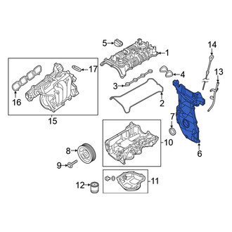 Nissan OE - Engine Timing Cover