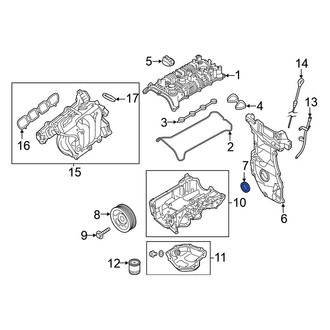 Nissan OE - Front Engine Crankshaft Seal