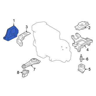 Nissan OE - Front Right Engine Mount