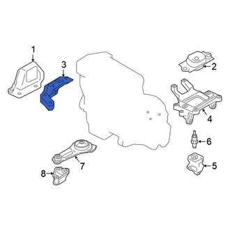 Nissan OE - Upper Engine Mount Bracket