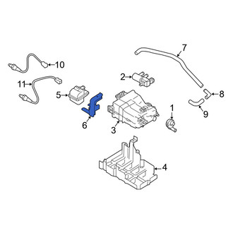 Nissan OE - Vapor Canister Filter Bracket