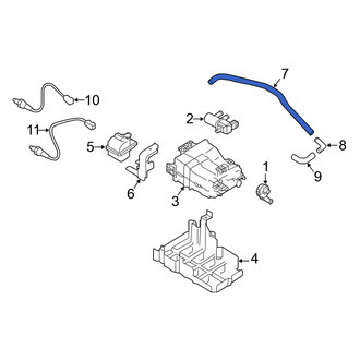 Nissan OE - PCV Valve Hose