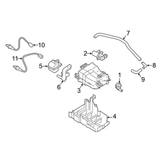 Nissan OE - Emission System - Emission Components