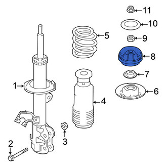 Nissan OE - Front Upper Coil Spring Insulator