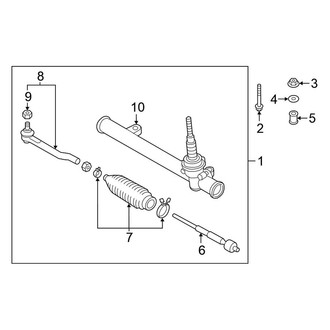 Nissan OE - Steering Gear & Linkage