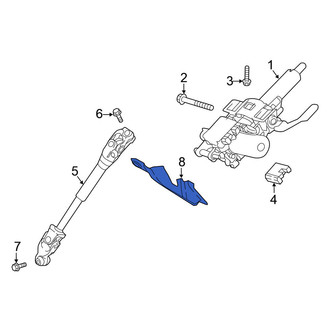 Nissan OE - Lower Steering Column Cover