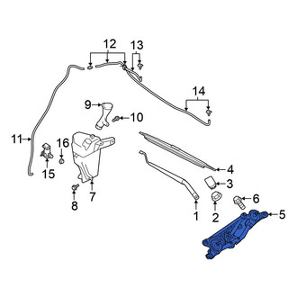 Nissan OE - Front Wiper Motor