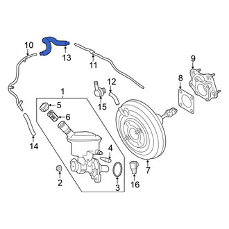 Nissan OE - Brake Vacuum Hose