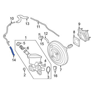 Nissan OE - Brake Vacuum Hose
