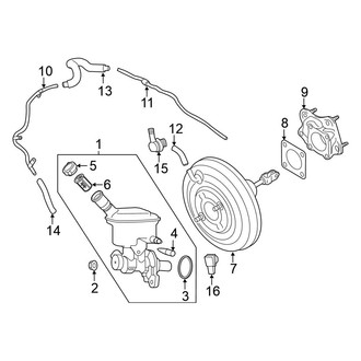 Nissan OE - Cowl - Components on Dash Panel