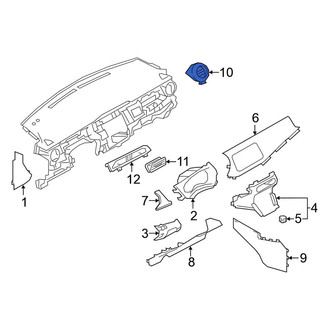 Nissan OE - Front Left Outer Dashboard Air Vent