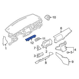 Nissan OE - Front Center Instrument Panel Bezel