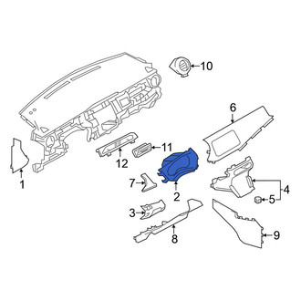 Nissan OE - Instrument Cluster Bezel