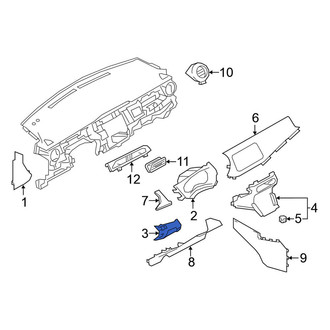 Nissan OE - Front Left Lower Instrument Panel Bezel