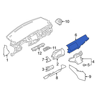 Nissan OE - Front Right Instrument Panel Trim Panel