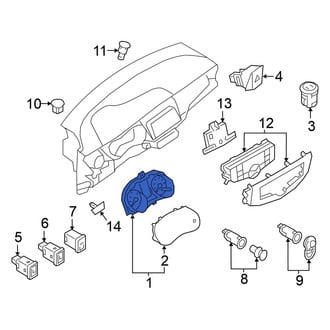 Nissan OE - Instrument Cluster