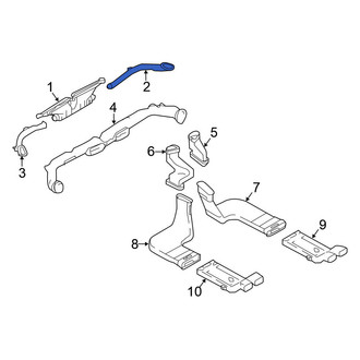 Nissan OE - Front Right Instrument Panel Air Duct