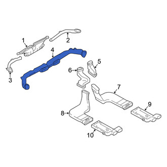 Nissan OE - Front Center Instrument Panel Air Duct