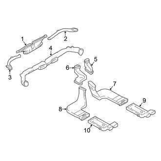 Nissan OE - Instrument Panel - Ducts