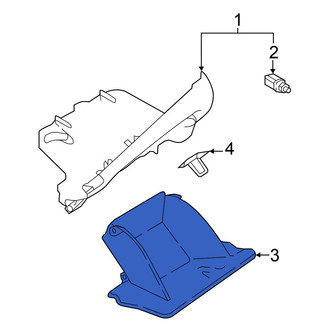 Nissan OE - Front Glove Box Door