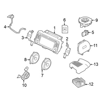 Nissan OE - Instrument Panel - Sound System