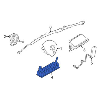 Nissan OE - Left Lower Instrument Panel Air Bag