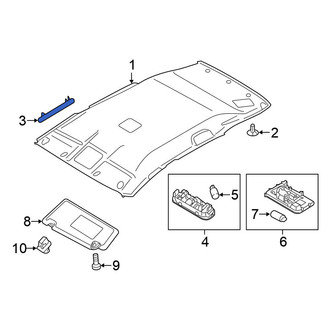 Nissan OE - Front Interior Grab Bar