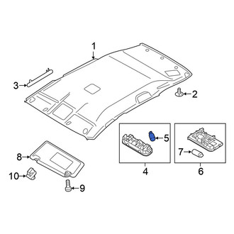 Nissan OE - Map Light Bulb