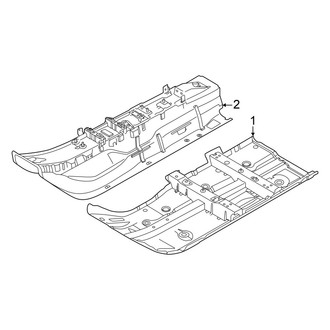 Nissan OE - Pillars, Rocker & Floor - Floor & Rails