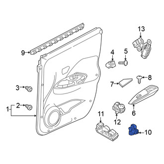 Nissan OE - Front Right Door Window Switch