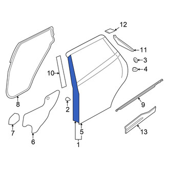 Nissan OE - Rear Left Door Shell