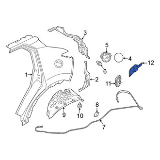Nissan OE - Rear Stone Guard