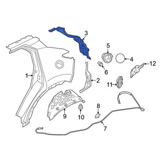 Nissan OE - Rear Left Quarter Panel Extension