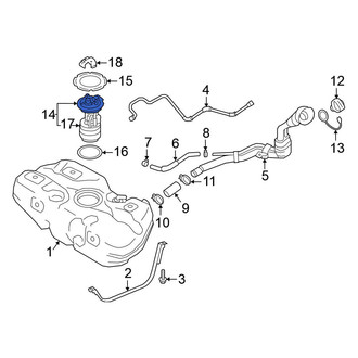 Nissan OE - Fuel Pump and Sender Assembly