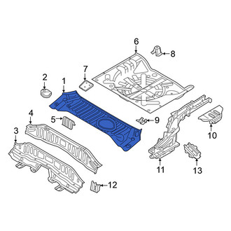 Nissan OE - Rear Center Floor Pan