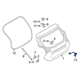 Nissan OE - Rear Liftgate Ajar Indicator Switch